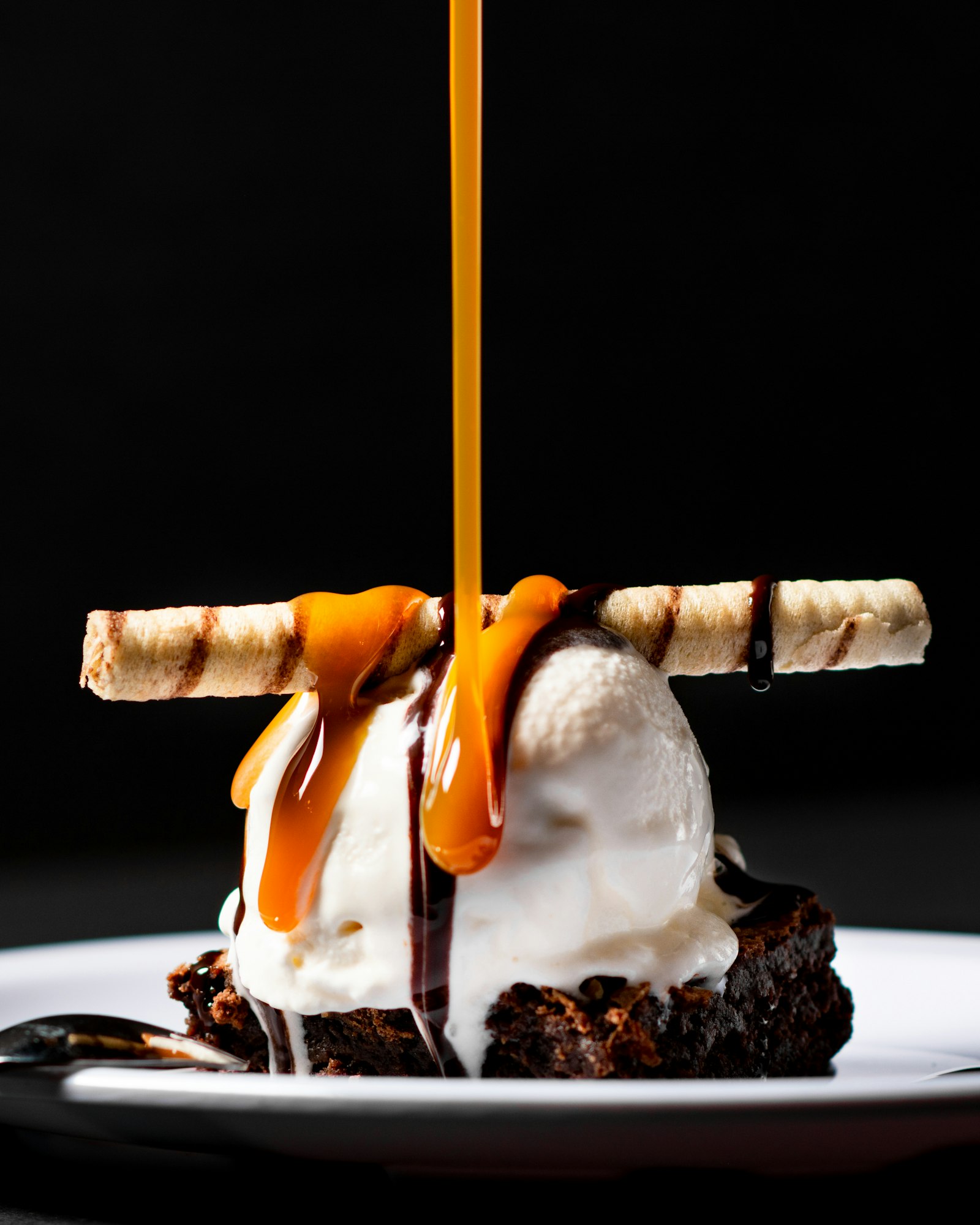 Ember crème brûlée with burnt sugar crust
